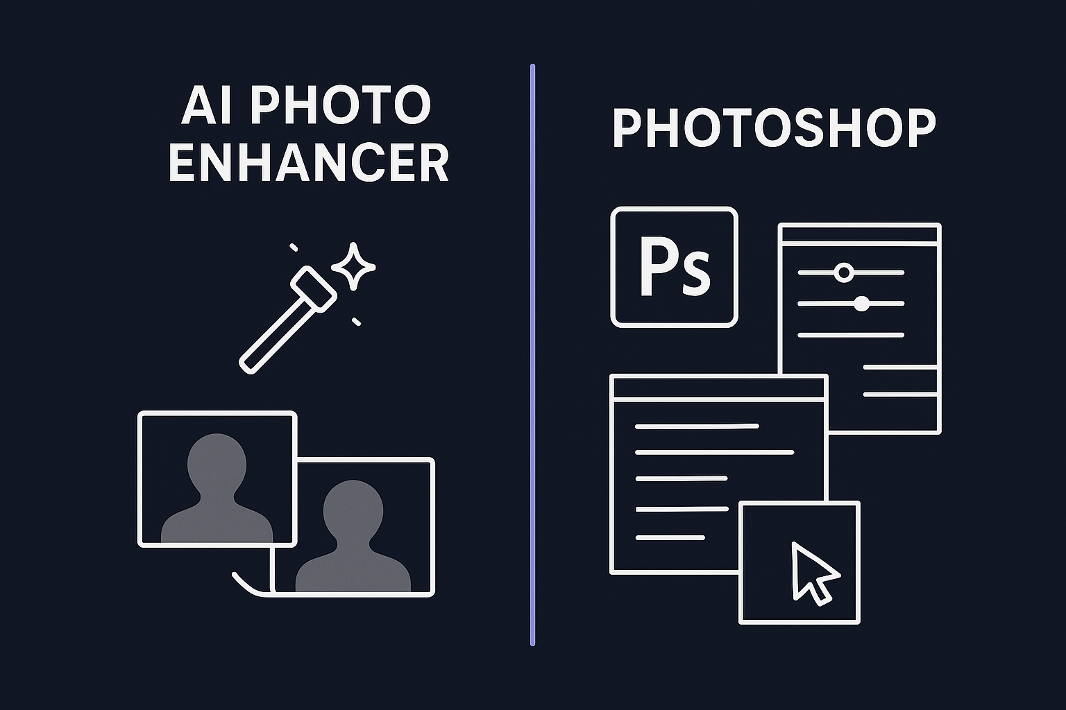 AI Photo Enhancer vs Photoshop: Fast Quality Fixes