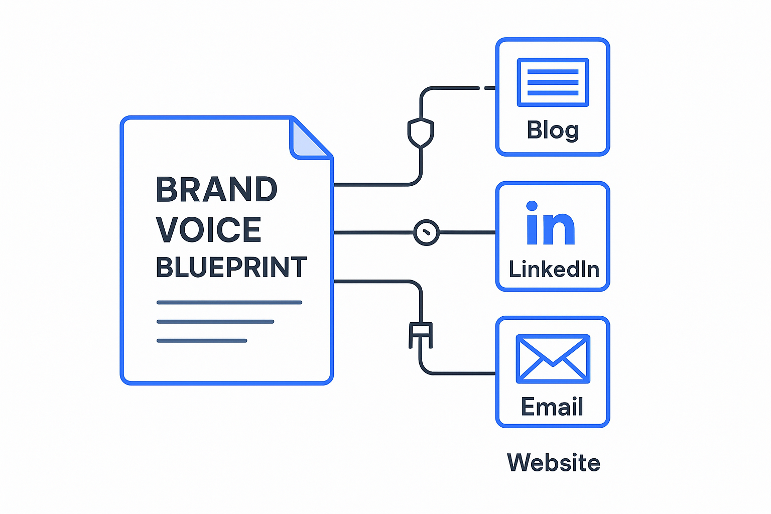 Can you maintain brand voice with AI across channels? (FAQ)