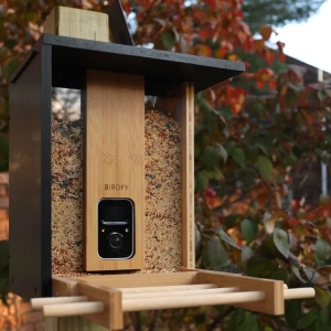 Birdfy Feeder 2 Duo product photo showing triple-angle design