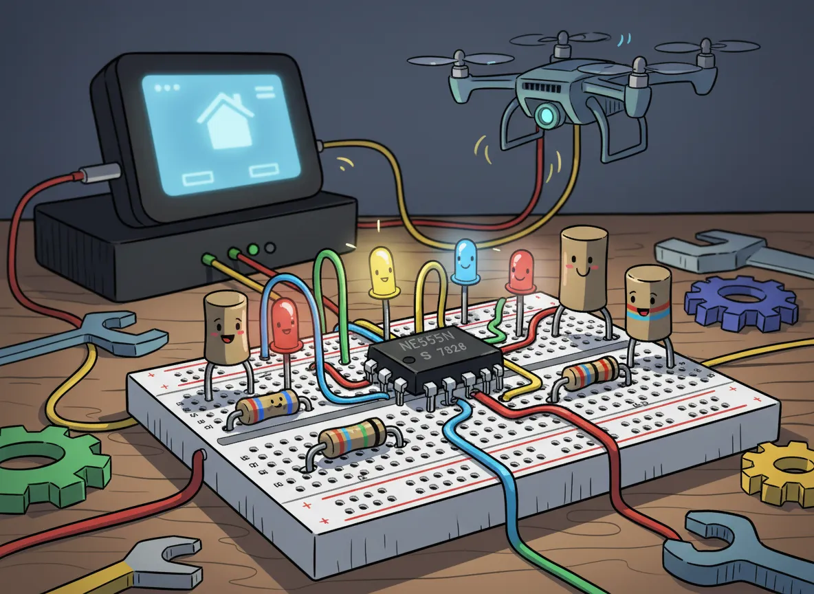How the NE555N Timer Powers Modern Electronic Projects