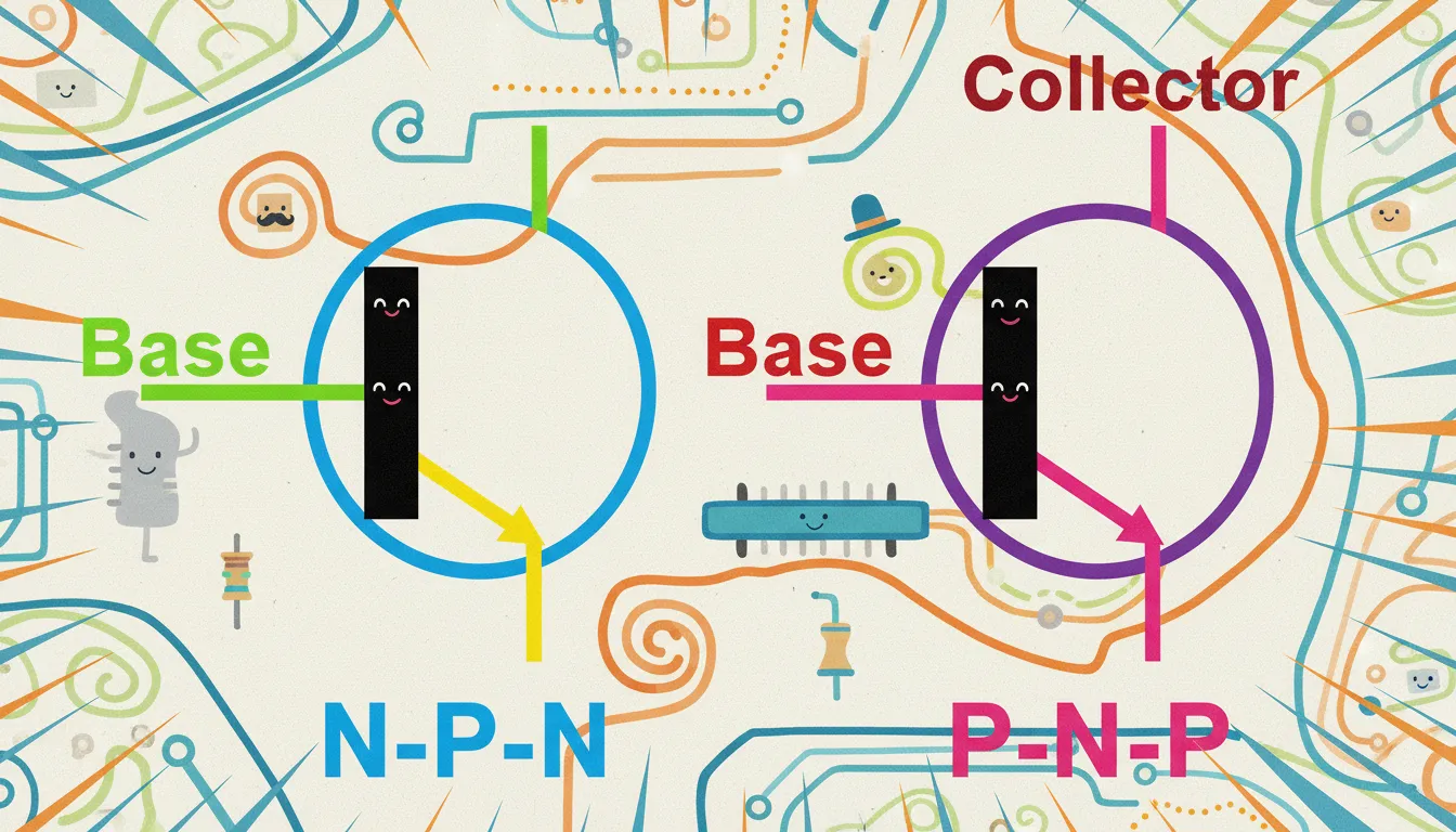 What Makes NPN and PNP Transistor Symbols Unique