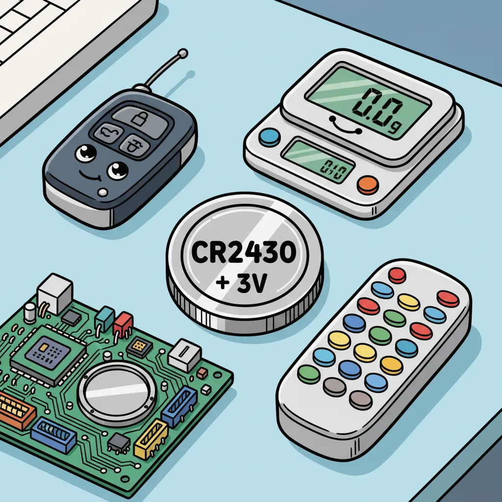 CR2430 Battery Key Features and Top Applications Explained