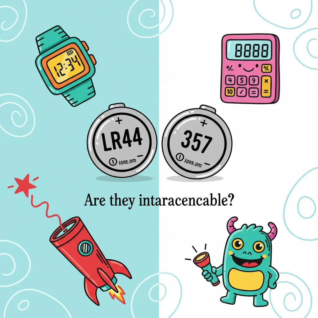LR44 vs 357 Battery Comparison for Everyday Devices