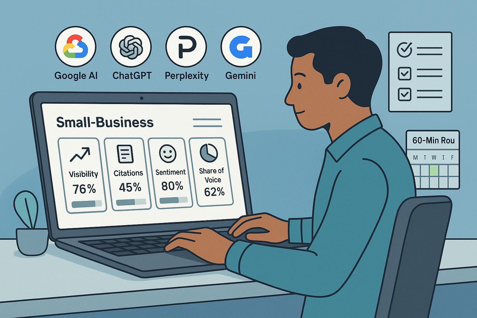 How to Track AI Visibility for Small Businesses (2025) Post feature image