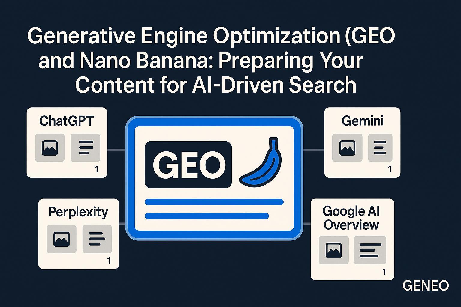 Beginner’s Guide to GEO and Nano Banana for AI-Driven Search Post feature image