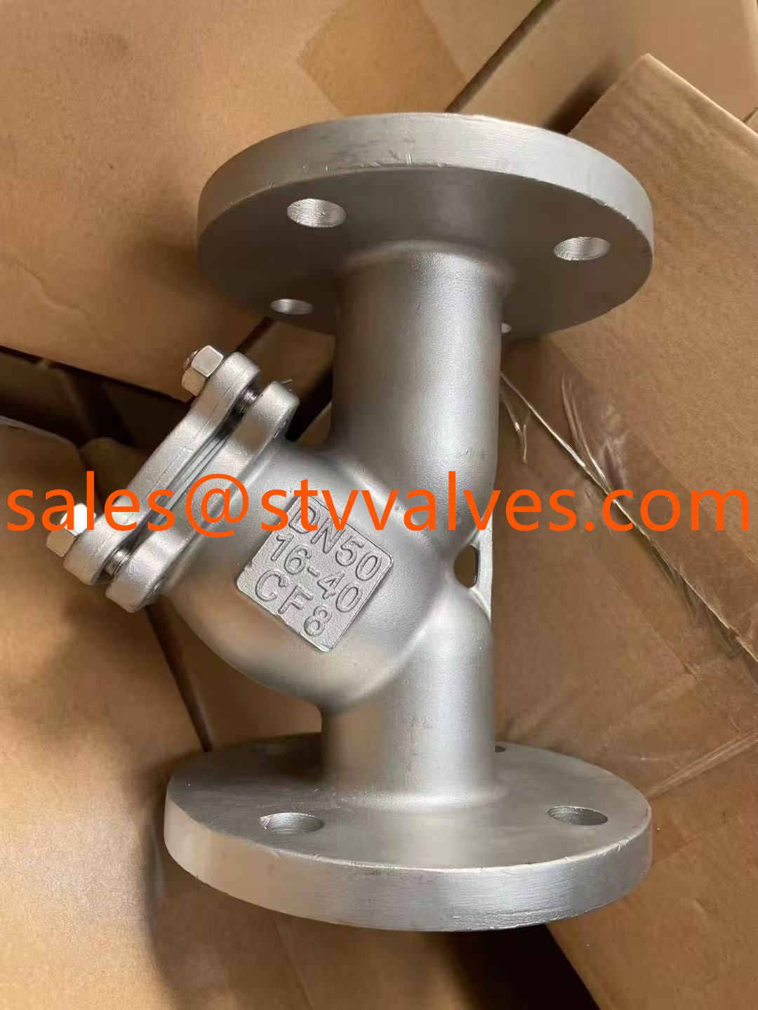 China EN558-1 Y Type Strainer, DIN 3352 Y Type Strainer, DN50 CF8M Y Type Strainer
