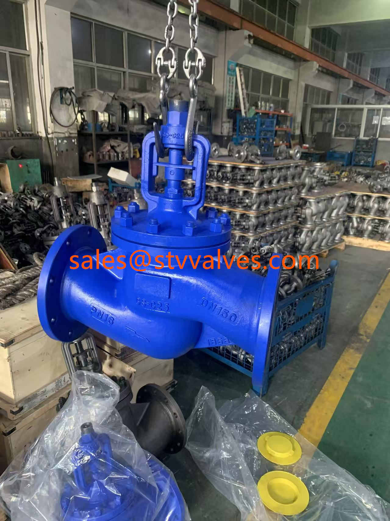 DIN Standard Bellows seal Globe Valve