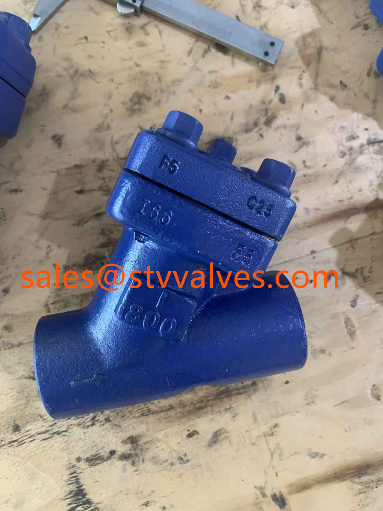  Forged Stainless Steel Y Strainer, FORGED STEEL CLASS 2500 “Y” TYPE WELDED COVER STRAINER, Forged Steel Y Type Strainer