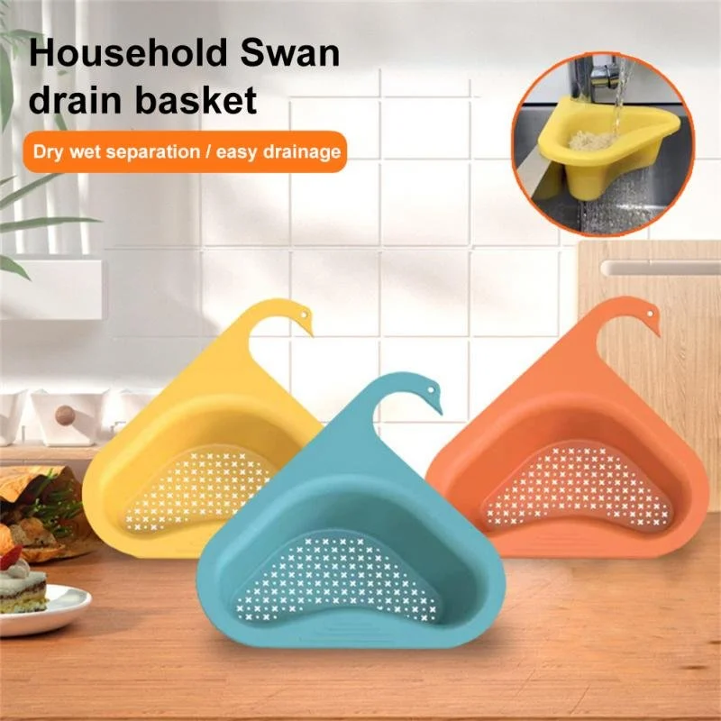 Introducing the Kitchen Sink Drain Basket Swan