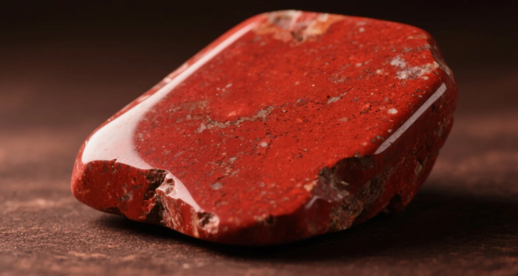 Le jaspe rouge comme pierre de fondation pour l'endurance, la force et la vitalité