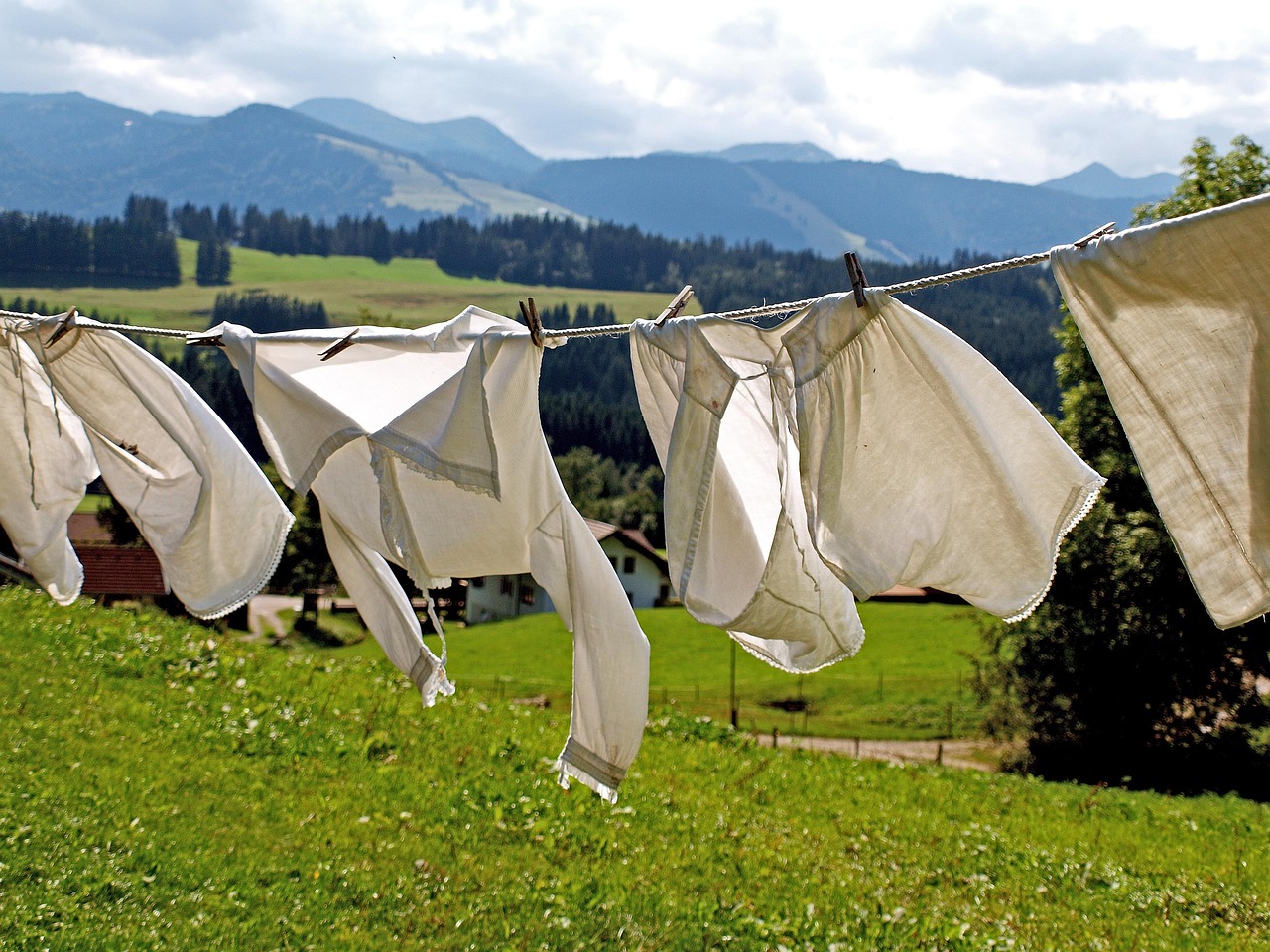 Drying and storing polar fleece properly