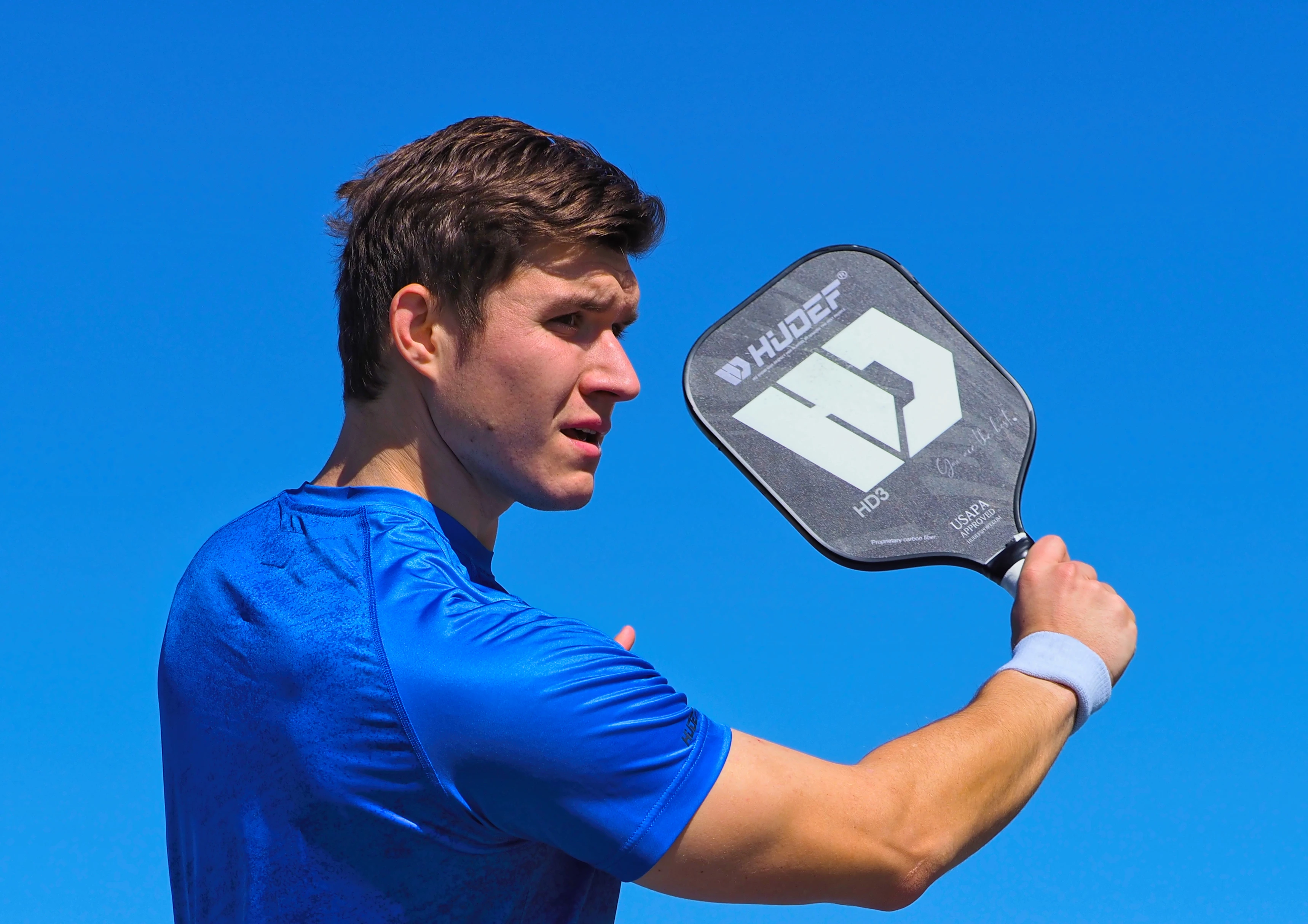 Hudefsport-Best-Long-Handle-Pickleball-Paddles-Backhand-End-`