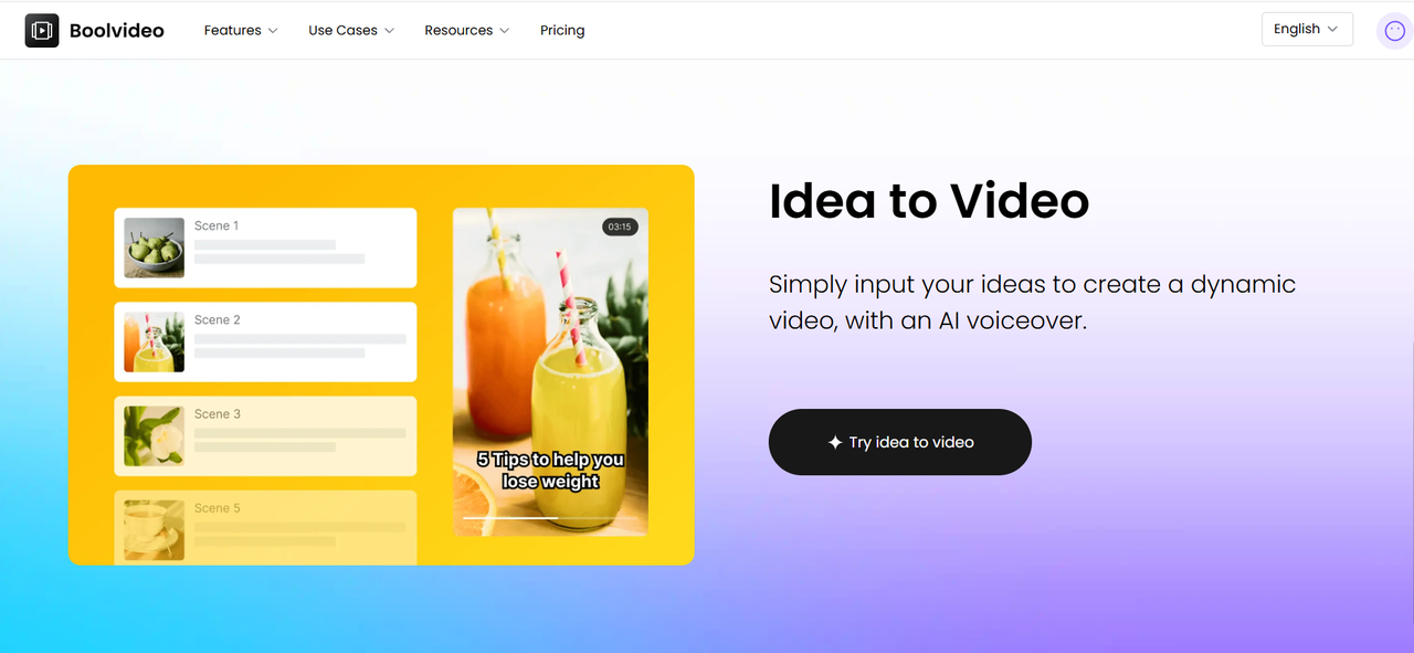 the ultimate idea video maker: Boolvideo
