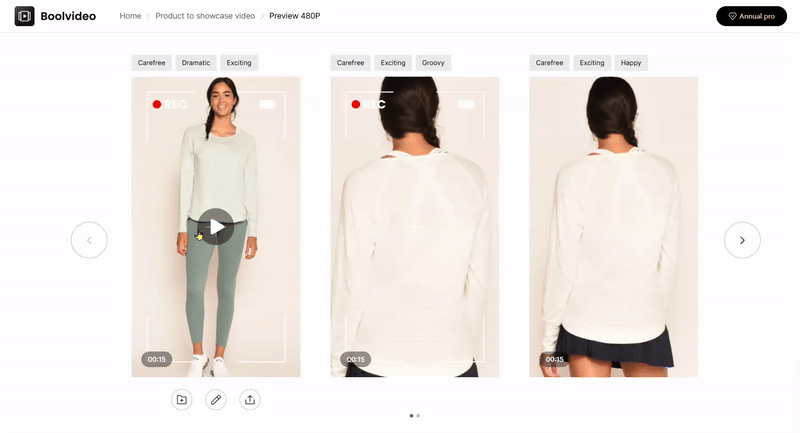 generate complete videos through video editing tools for marketing