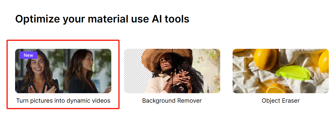select a template