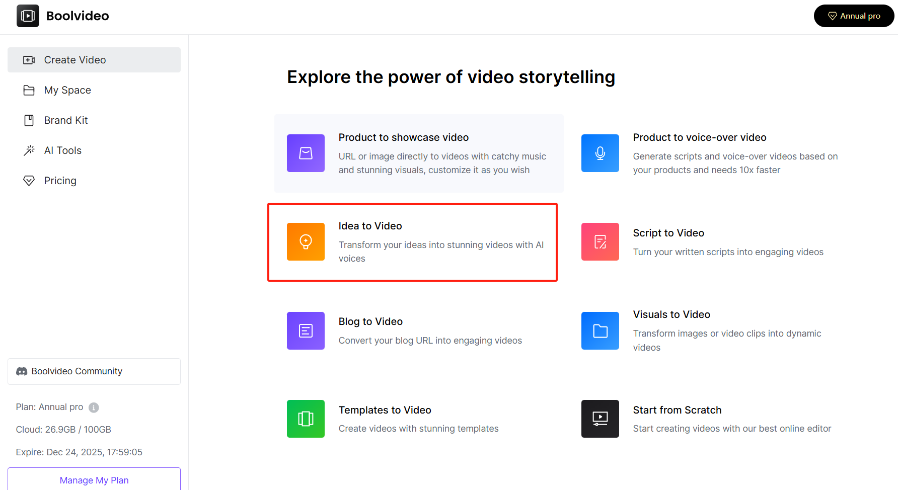 explore the power of video storytelling