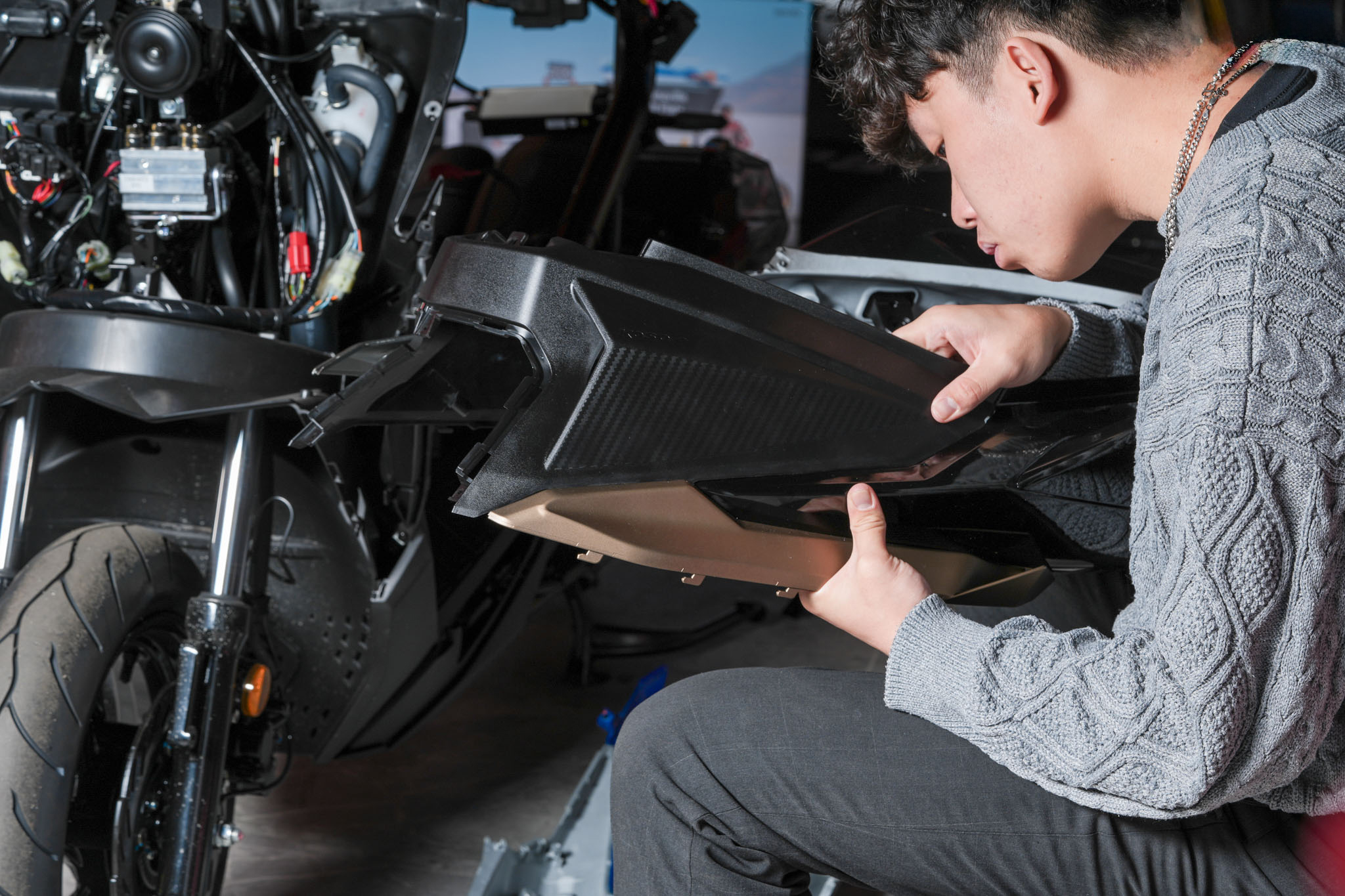Fitment of a Motorcycle Fairing Kit