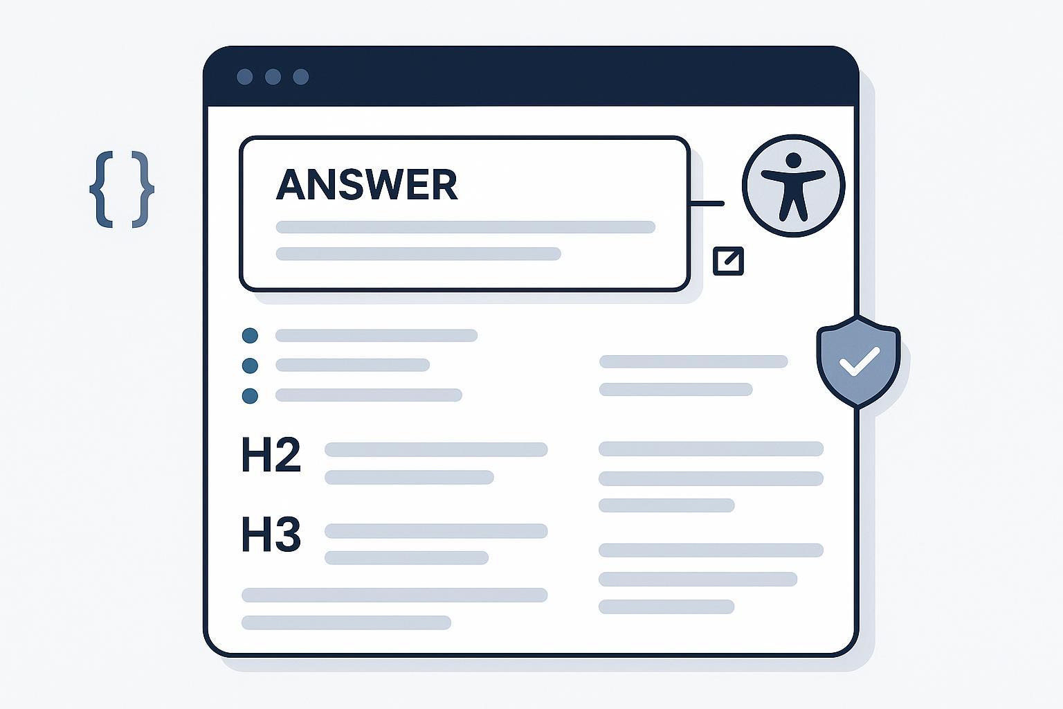 Answer-first