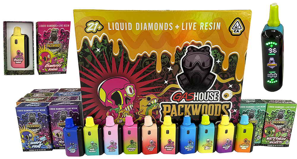 Discover the Gas House Packwoods 2G Disposable Vape Experience