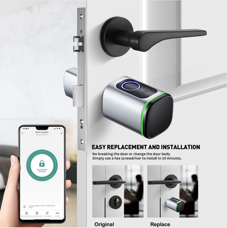 Key Security Features of Smart Lock Cylinders
