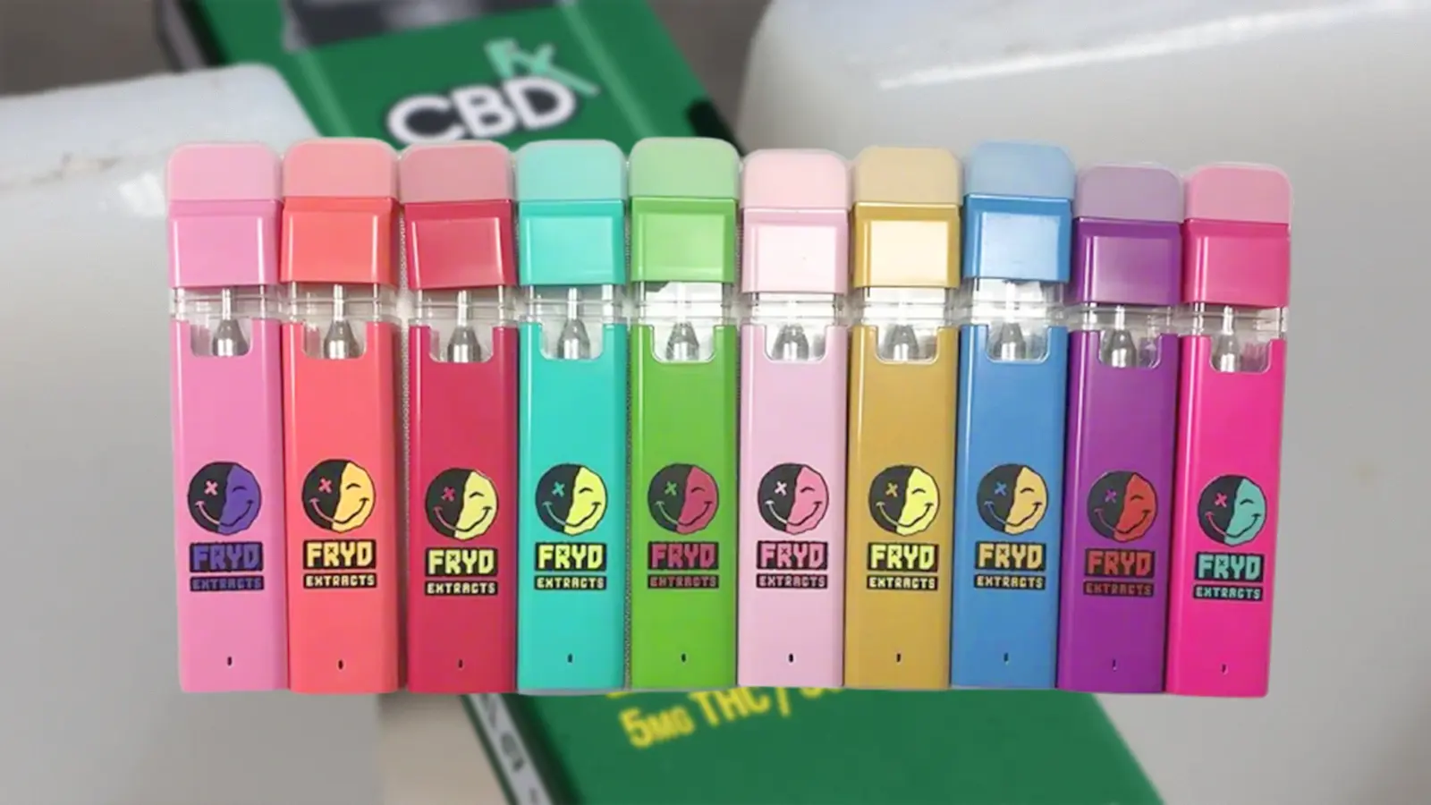 Fryd Donuts Disposable Potency Levels