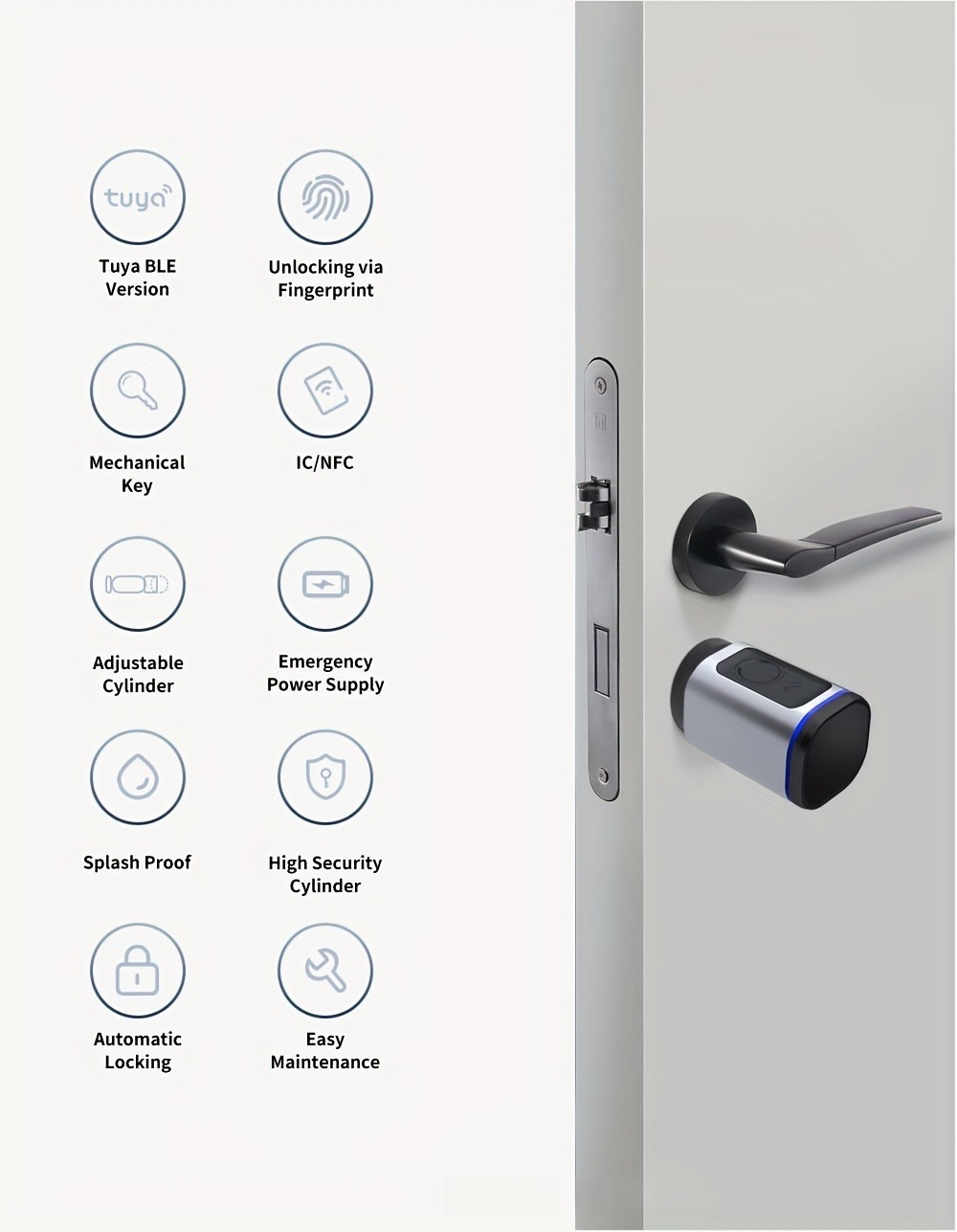 Feature Comparison of Smart Door Locks and Traditional Locks
