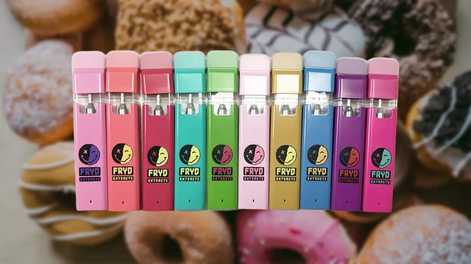 Flavor Variety of Fryd Extracts Donuts