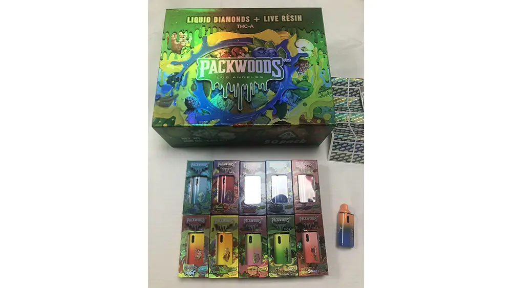 Packwoods x Runtz Disposable Vape 1000mg Flavor Profile