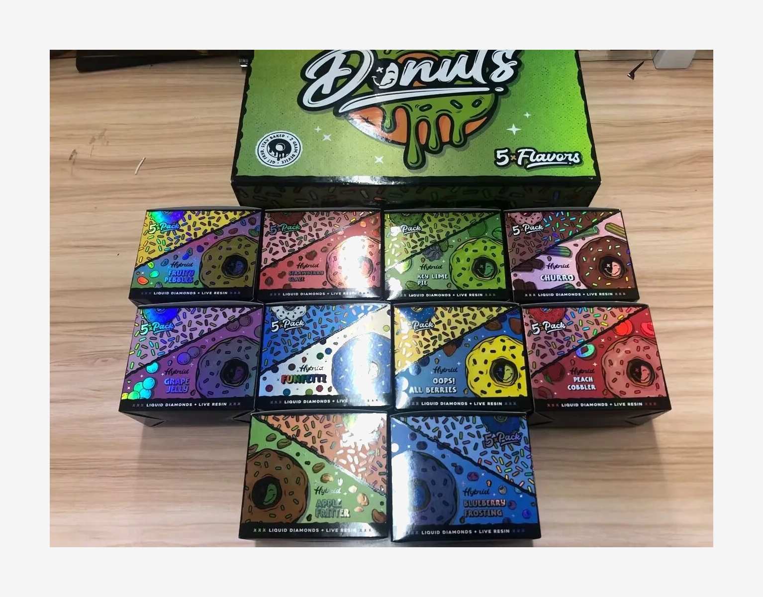 Flavor Options in the Ghost Disposable Vape