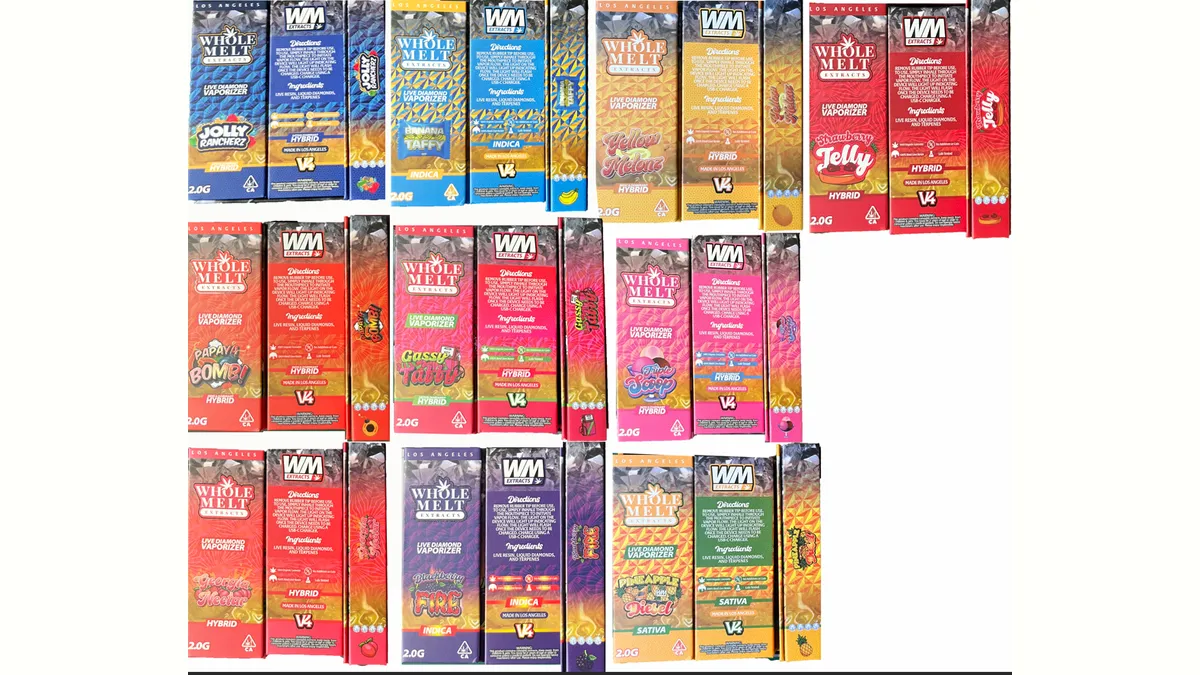 Whole Melt V4 2ml Empty Flavor and Vapor Production