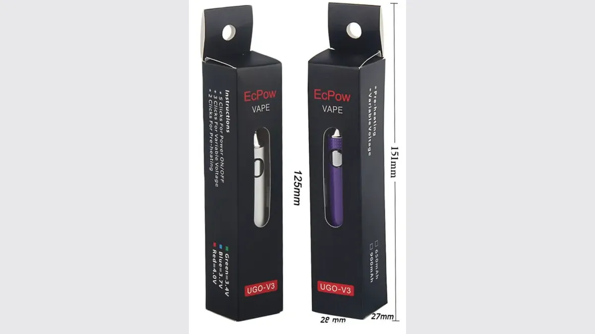 Key Features of UGO 900mAh Vape USA Stock 510 Thread