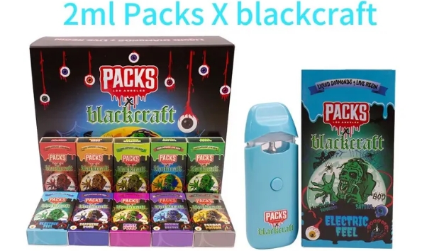 Flavor Options for the Pack & Blackcraft 2.0ml Disposable Vape