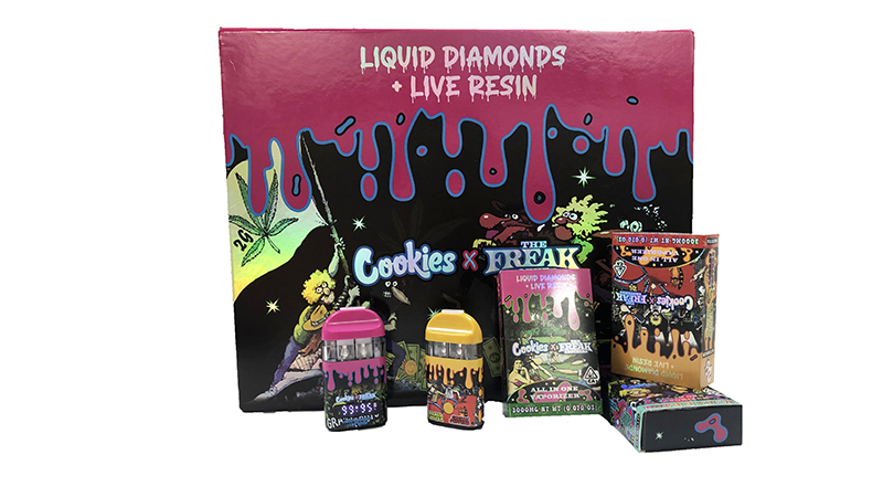 Features Overview of the Cookies Vape Device with Screen