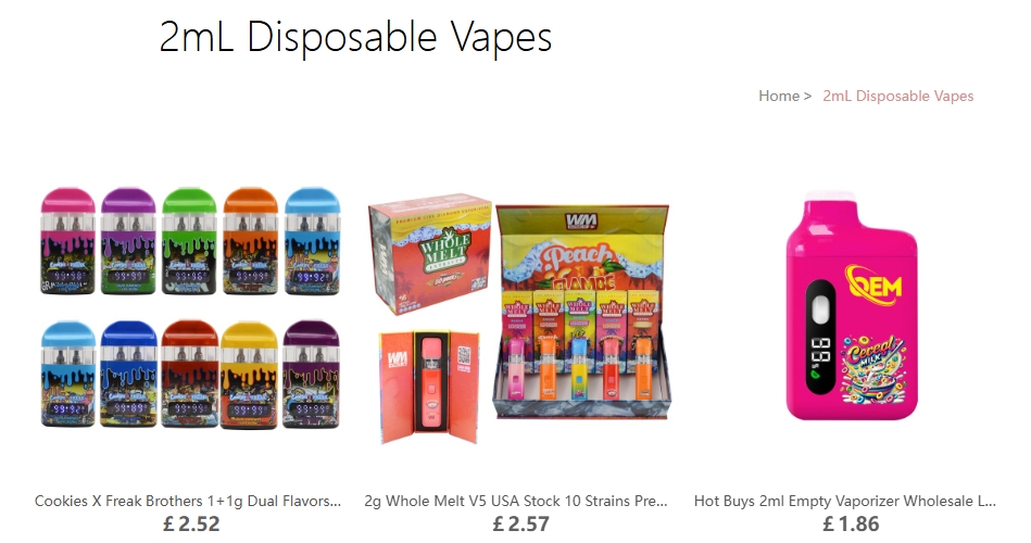 Top 5 Empty Disposable Vape Pens 2ml You Need