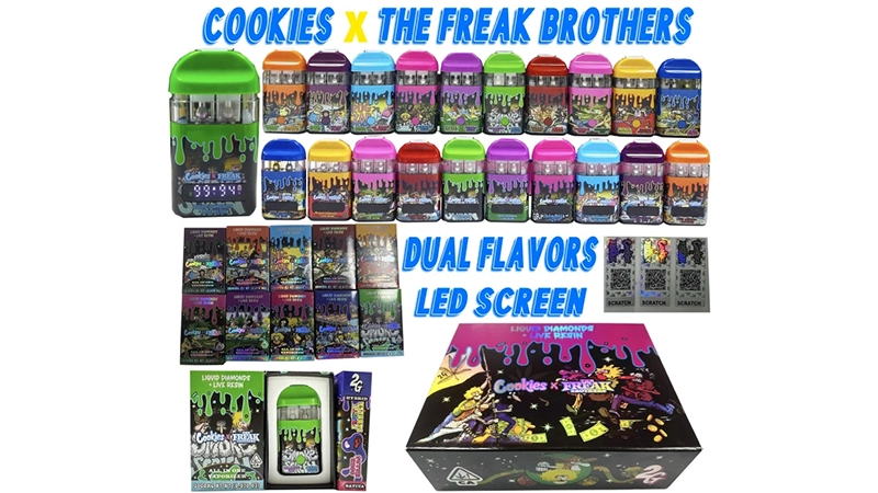 USA STOCK Cookies x the Freak Brothers Dual Review
