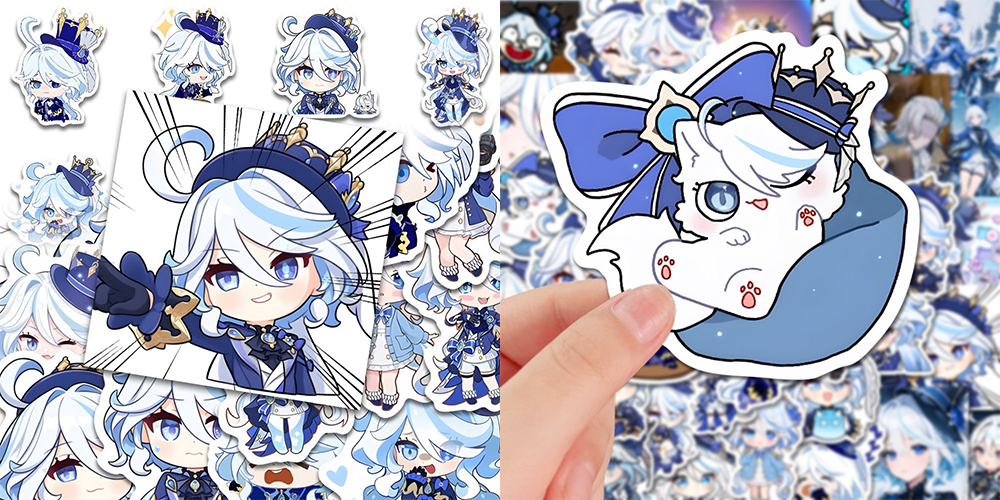 Customizing Stickers with Borders and Effects