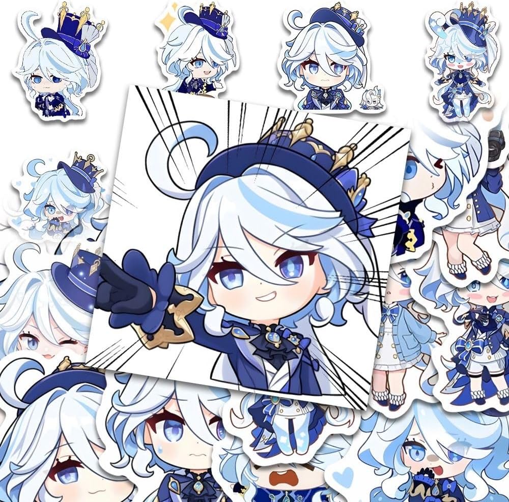 Discover the Magic Behind Furina Stickers