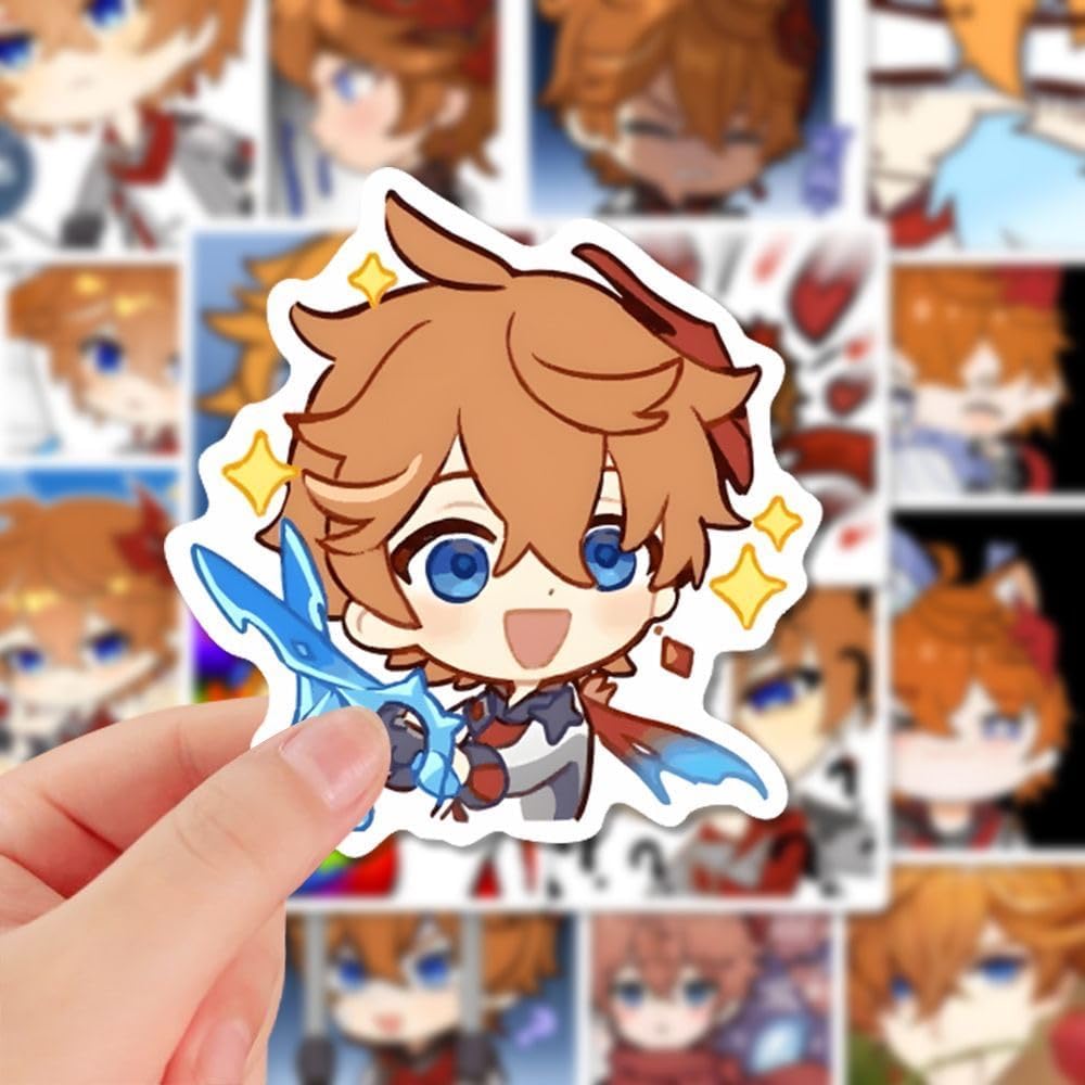 Kawaii-Style Cartoon Stickers