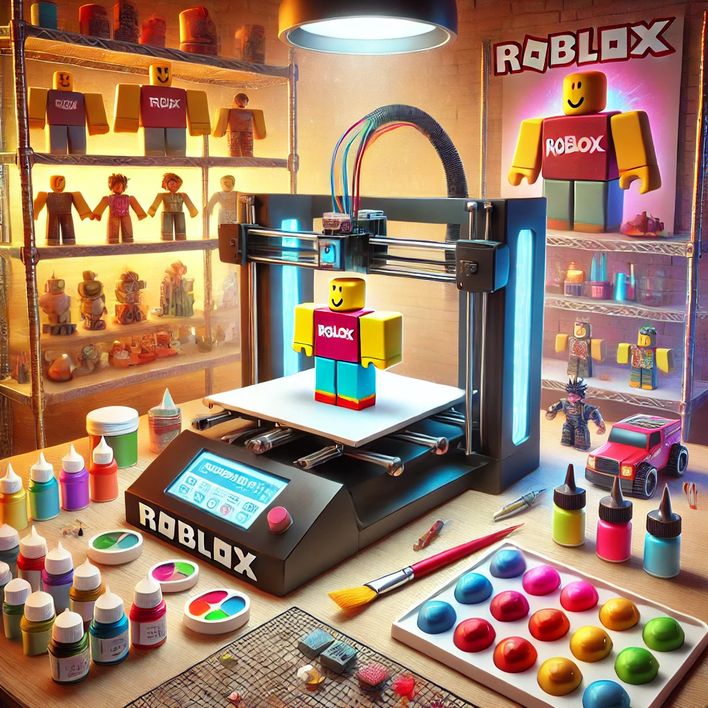 What is 3D Roblox Avatar Figurine Custom Printing by Avatar Factories?