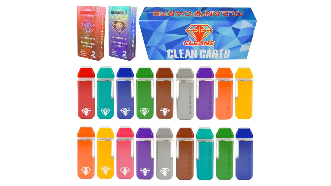 Experience the Buzz with Clean Carts 2g Vape Today