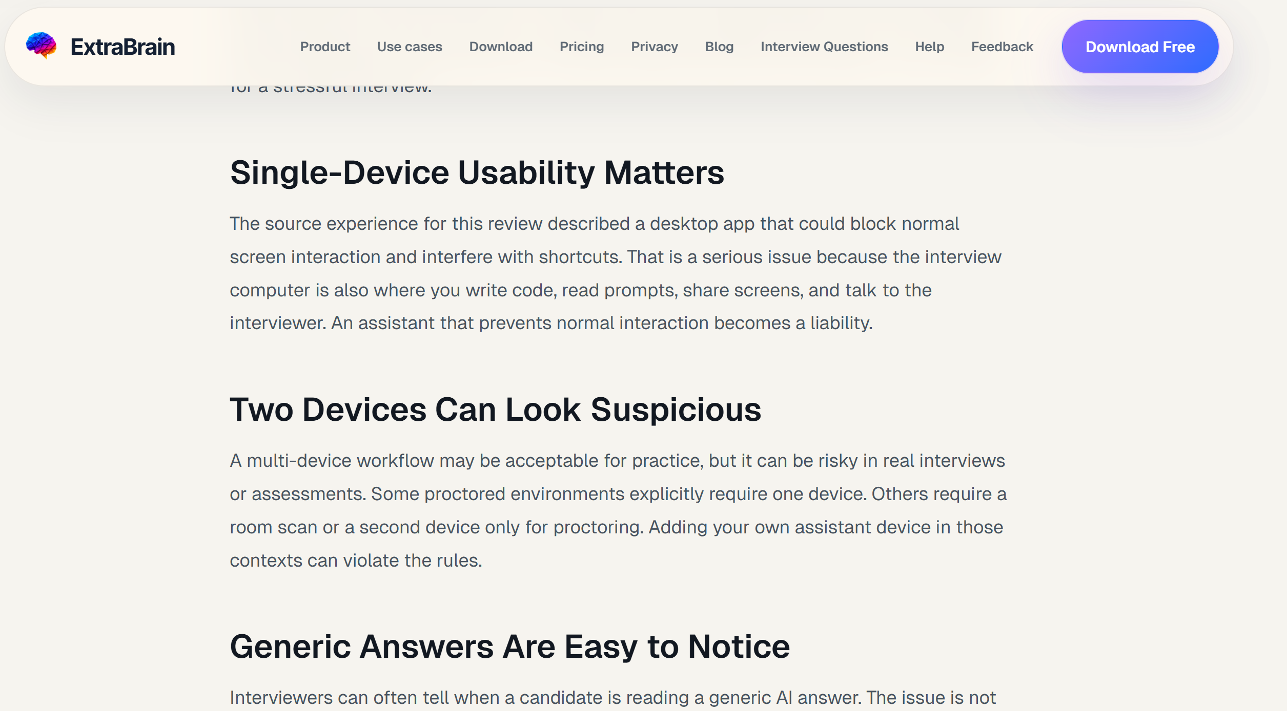 A blog about CTRLpotato said that the two-device mode it uses can look more suspicious than a native overlay