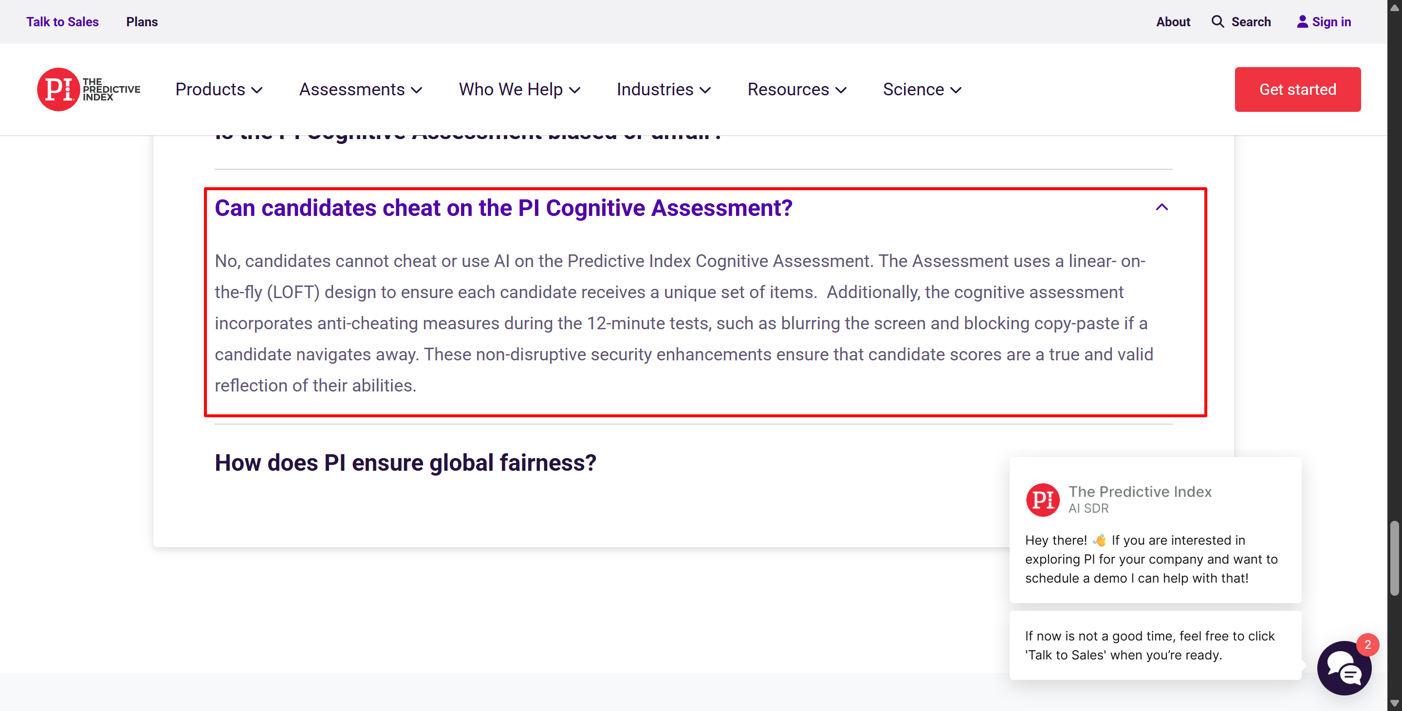 The PI said that it uses multiple ways to prevent cheating, but I can still get answers using Linkjob AI