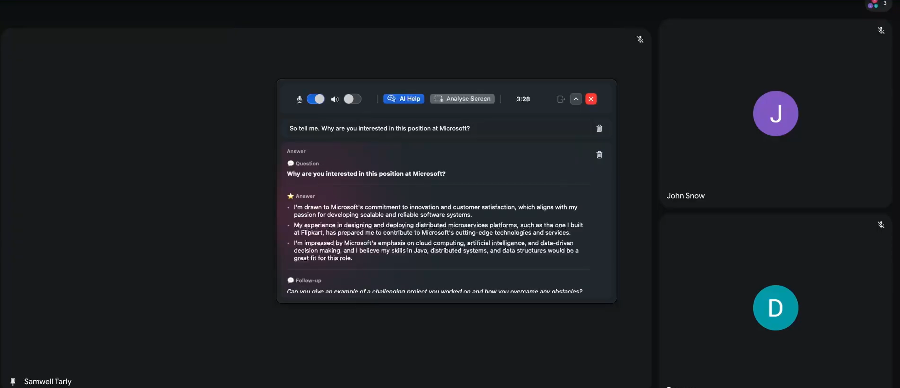Koalaa AI‘s interface should look like this