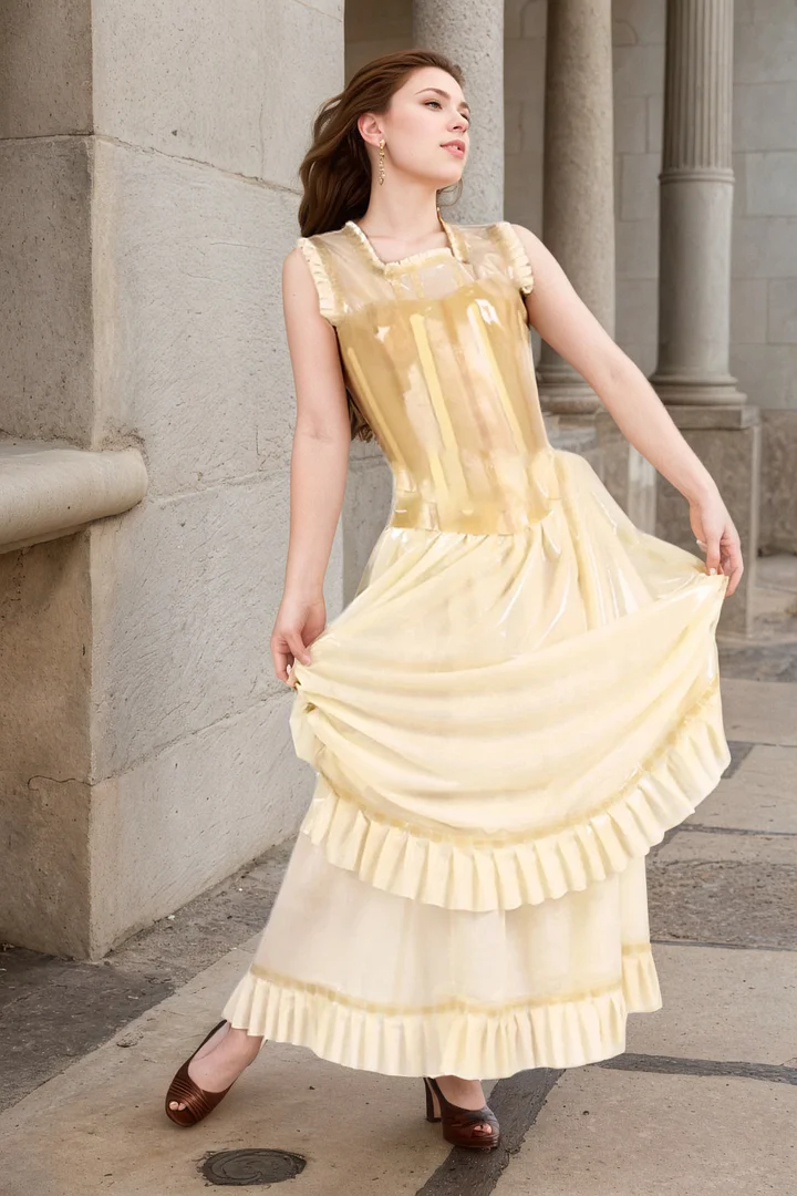 Translucent latex Maxi dress or opaque—find your perfect fit - Latex World