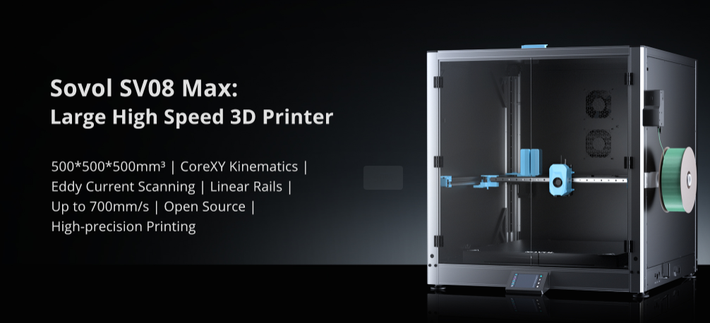 sv08 max 3d printer