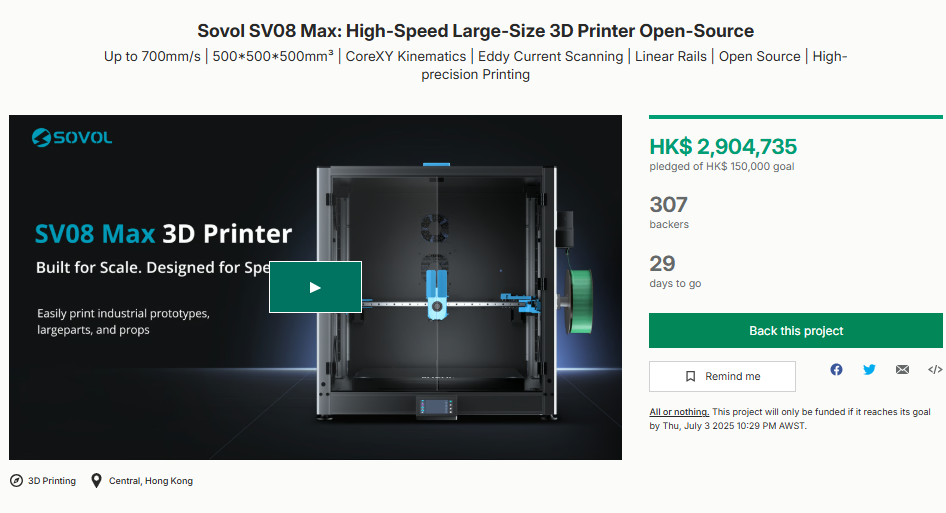 sovol SV08 Max