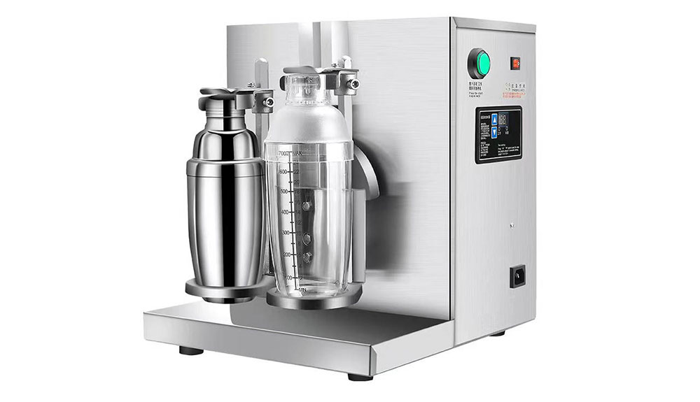 Maximize Efficiency with Bubble Tea Drink Shaking Machine with Double Cup Holder