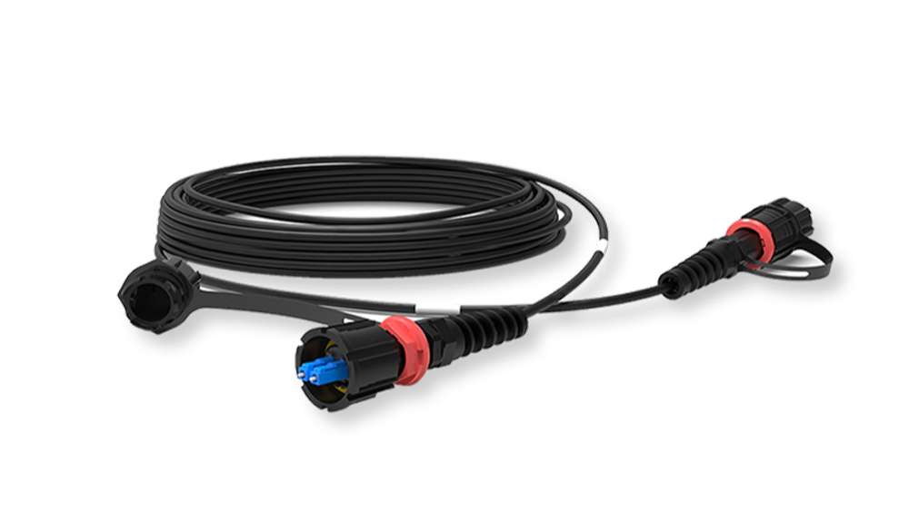 preconnect fiber drop cable