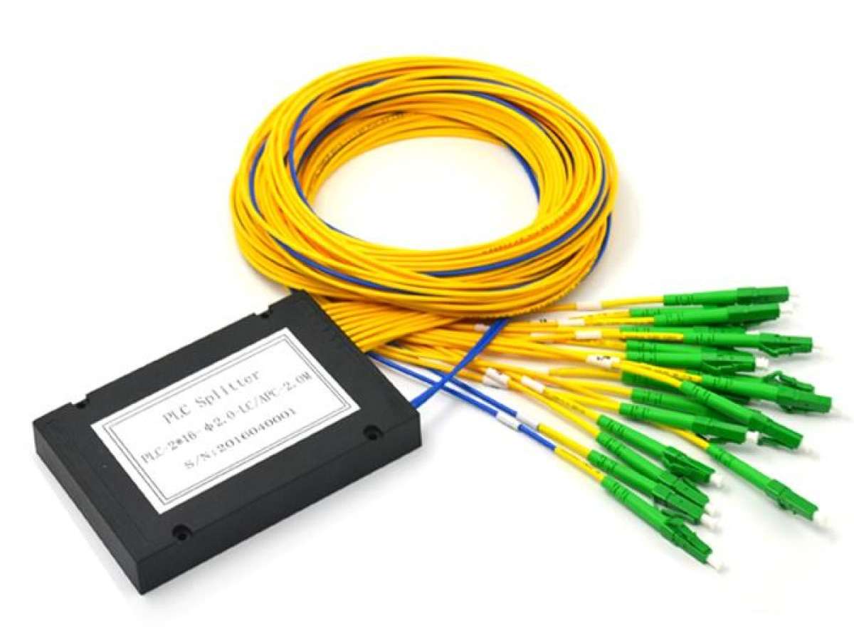 fiber optic PLC splitter