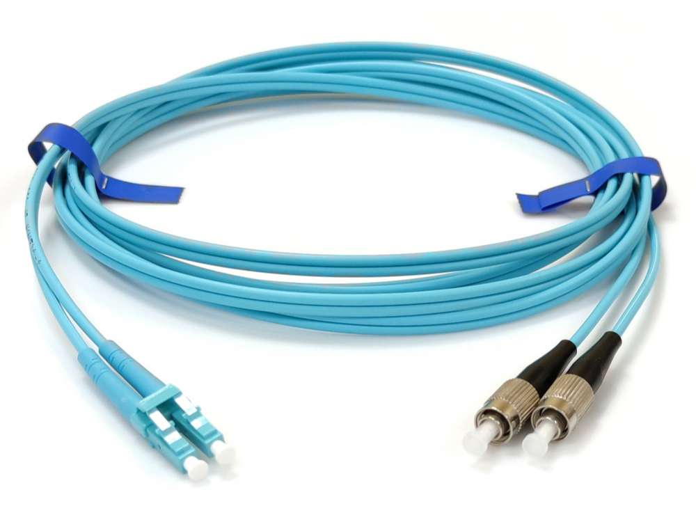 FC to LC fiber optic cables